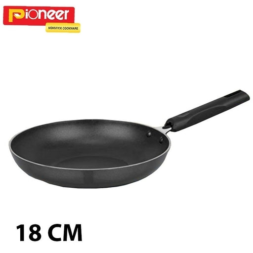 Pioneer Non-Stick Fry Pan – Available in 18Cm, 20Cm, 22Cm, and 24Cm Sizes (Free Spoon)