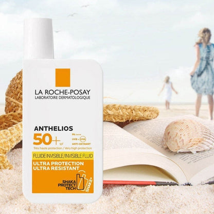 La Roche-Posay Anthelios Invisible Fluid Facial Sunscreen SPF 50+ 50Ml