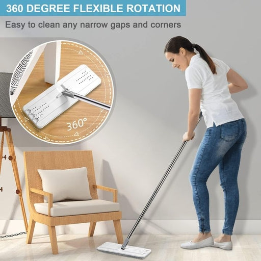 Flat Mop and Bucket