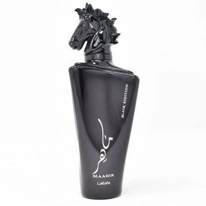 Unisex 100Ml Lattafa Maahir Black Edition Perfume, for Personal