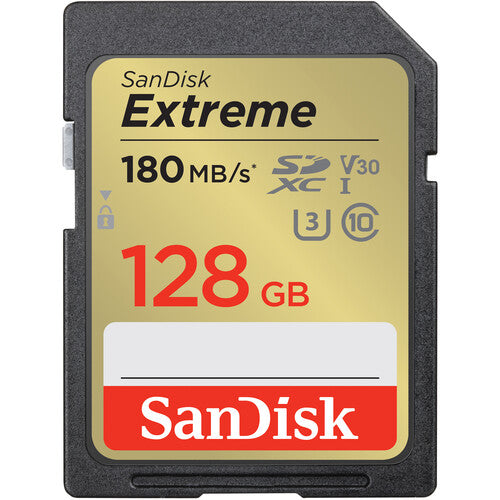San Disk Extreme UHS-I SDHC / SDXC Camera Memory Card - 32GB  64GB 128GB