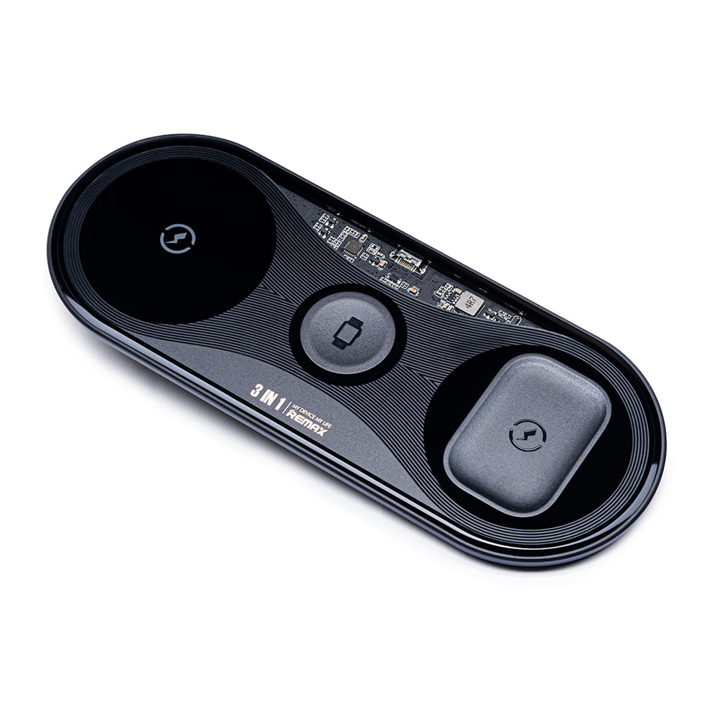 Remax 15W Multifunctional 3-in-1 Wireless Charger RP-W61 For Mobile , Smart Watch