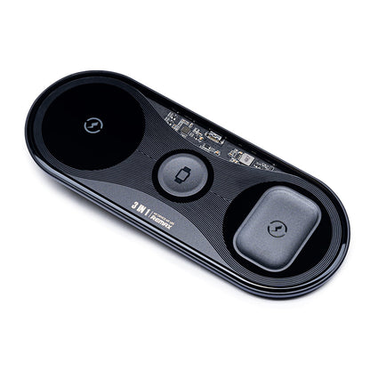 Remax 15W Multifunctional 3-in-1 Wireless Charger RP-W61 For Mobile , Smart Watch