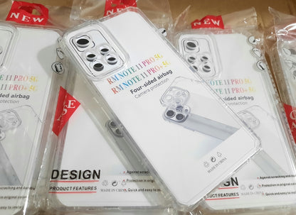 HD Clear Airbag Bumper Protective Case For Redmi Note 11 PRO PLUS 5G