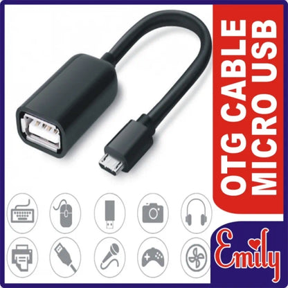 OTG Cable Type C USB and Micro to USB 3.0 Cable