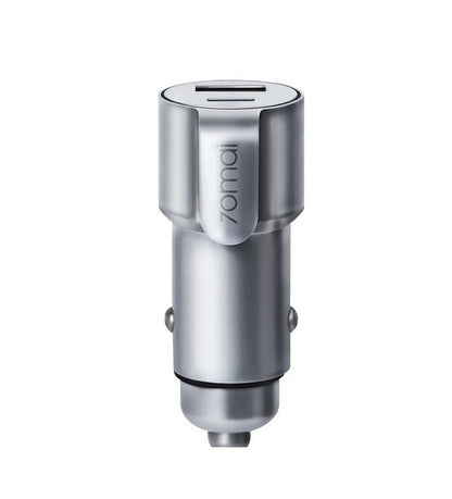 Mi 70mai Pro Midrive Cc05 Usb + Type C Out 27w Fast Charging Full Metal Car Charger