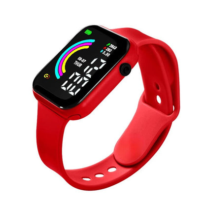 Fashion Watch - Women Rainbow LED Digital Watch Watch for Ladies