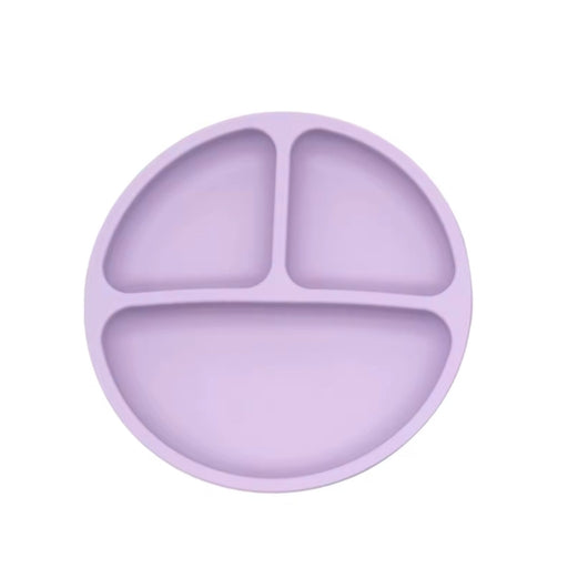 Cute Cartoon Silicone Suction Plate for Youngsters - Non-Slip, Easy Clean Feeding Dish for Training