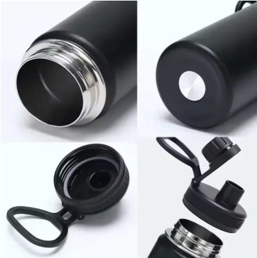 1000ML Stainless Steel Thermos Bottle Large Capacity Thermal Water Bottle Insulated Cup