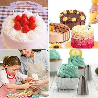 83 Pieces per Set Cake Decorating Kit Supplies Set Cake Decoration 83 pcs per setTools Piping Tips Pastry Icing Bags Nozzles