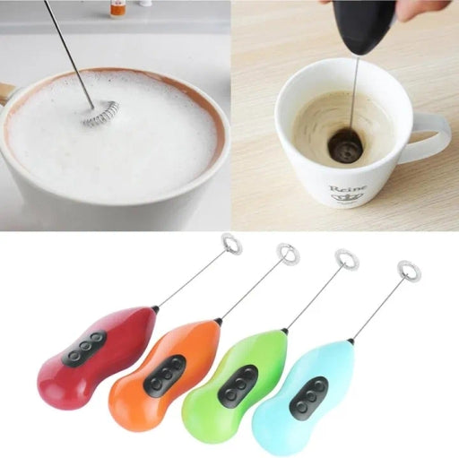 Mini Milk Frother Mixer Electric Whisk Coffee Shake Frother Whisk Egg Beater