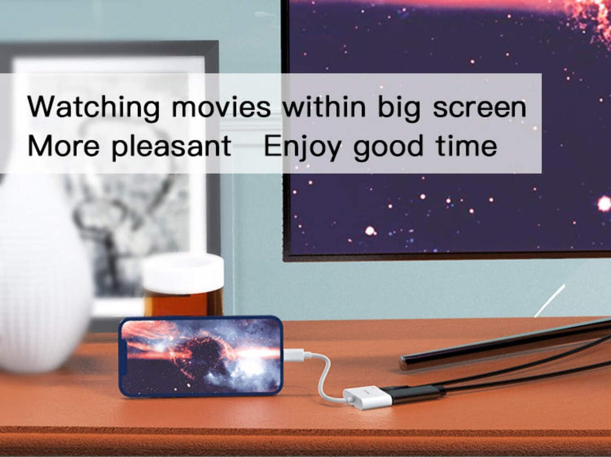 Yesido Lightninng to HDMI Audio Video Adapter, HM06