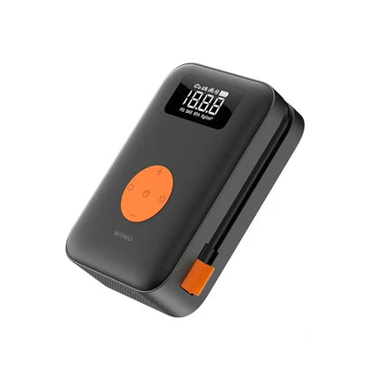 WiWU WI-AI003 Cordless Portable Tire Inflator – Fast 12V Pump for Cars & Bikes