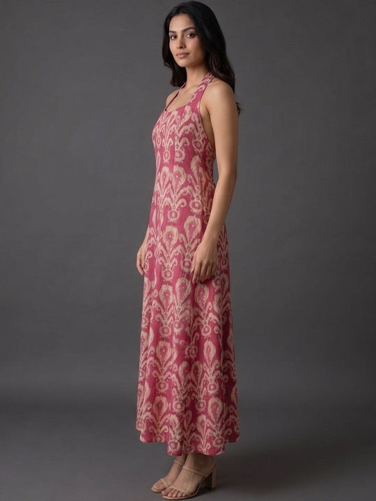 Classic Cotton a-Line Maxi Dress