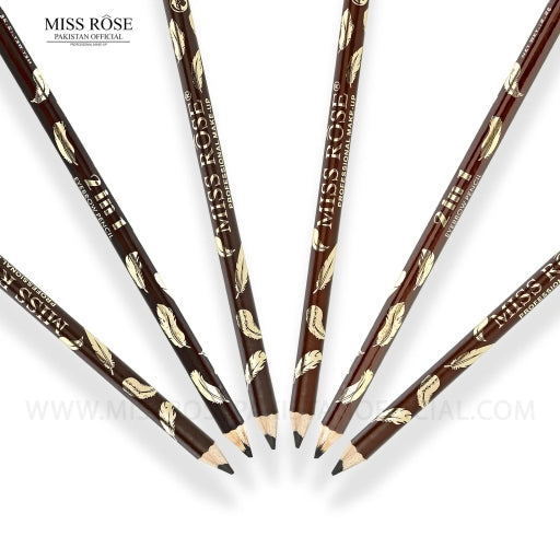 Eyebrow Pencil Waterproofs, Long-Lasting [Brown]