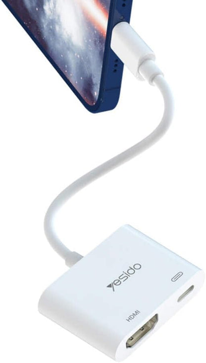 Yesido Lightninng to HDMI Audio Video Adapter, HM06