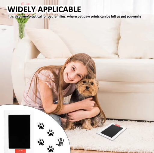 Kids Essential - Baby Footprint Set Safe Non - Toxic Handprint Paw Print Infant Souvenirs NoTouch