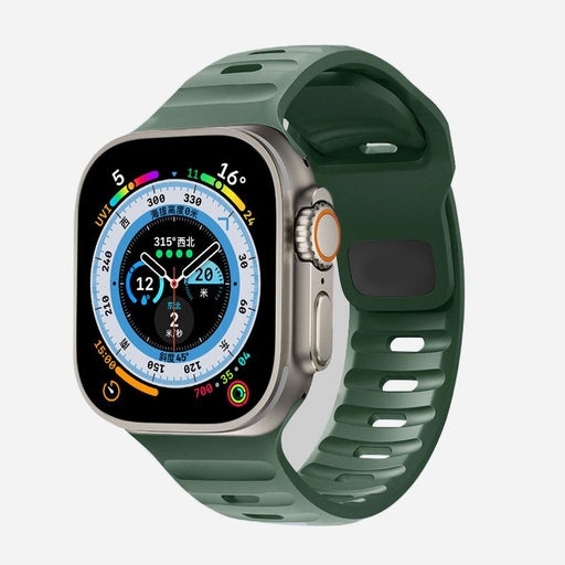 Apple Watch Silicone Sport Band 38/40/41Mm & 42/44/45/49Mm â€“ Soft Replacement Strap