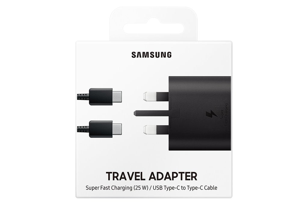 Orginal Samsung 25W Travel Adapter with USB Type-C to Type-C Cable 1M