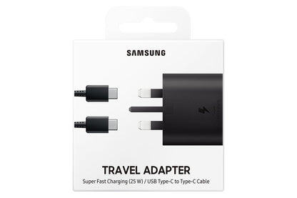 Orginal Samsung 25W Travel Adapter with USB Type-C to Type-C Cable 1M