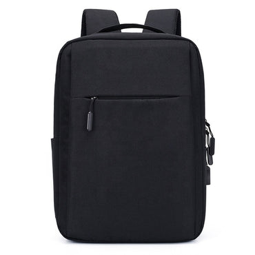 1Pc HUABUPS Expandable Travel Backpack with USB Charging Port, 39.62 Cm Laptop Backpack