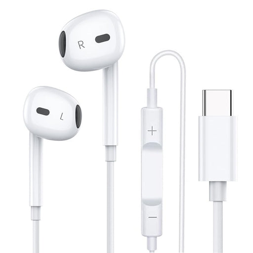 USB-C Wired Earphones for IPhone 15/16 Plus Pro Max Type-C Headphones