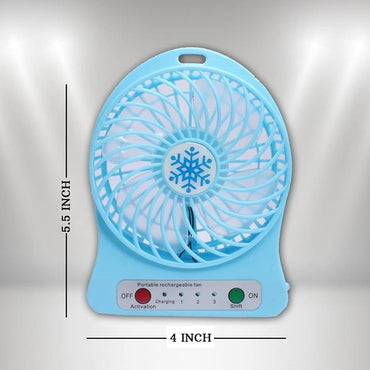 Portable Rechargeable Mini Fan Air Cooler Mini Desk Fan USB Cooling Rechargeable Handheld Fans