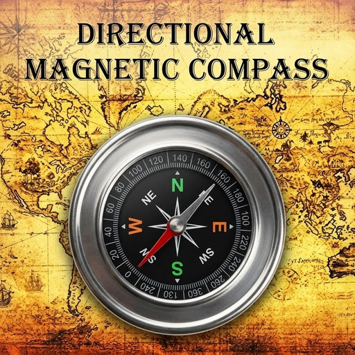 Pocket Magnetic Compass in Stainless Steel