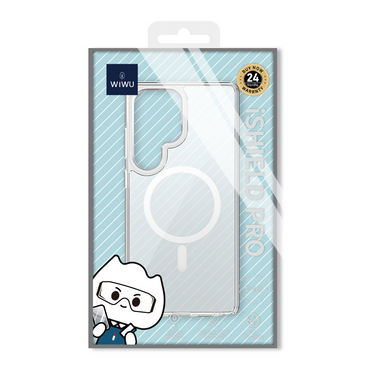 WiWU iShield Pro for Samsung Galaxy S25 / S25 Ultra / S26 / S26 ULTRA– Truly -Transparent, Magnetic, Shock‑Resistant Case