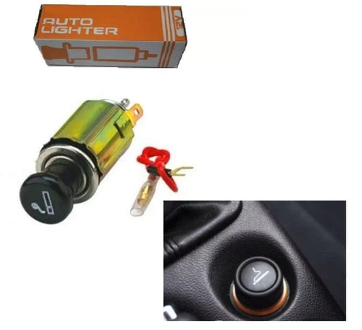 DC 12V Car Auto Cigarette Lighter Replacement Plug & Socket Assembly Set