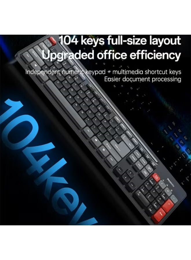 Yesido KB43 2.4G Wireless Keyboard & Mouse Set