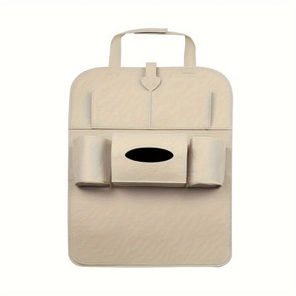 Car Seat Back Multi-Pocket Storage Bag Organizer Holder Accessory Pouch