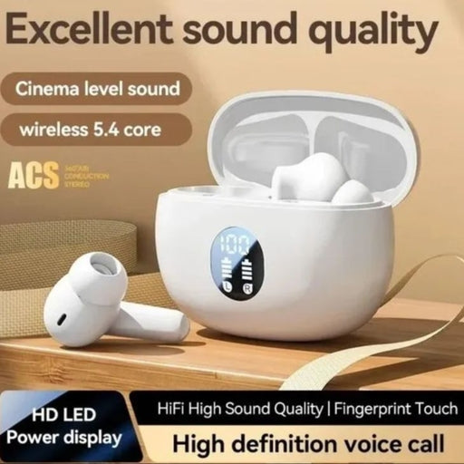 K25 Wireless Bluetooth Earbuds – Waterproof, Noise-Clear HD Audio & Integrated Microphone