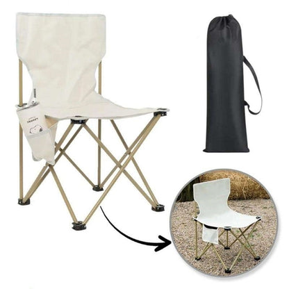 Folding Camping, Fishing and Camping Chair with Pocket