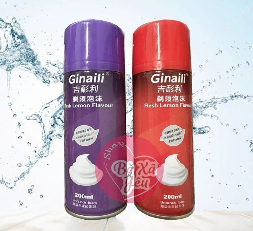 Ginaili Shaving Cream Foam Bottle 200Ml