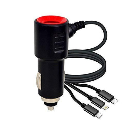 Jac Born 3.6A 3 in 1 Universal Car Charger