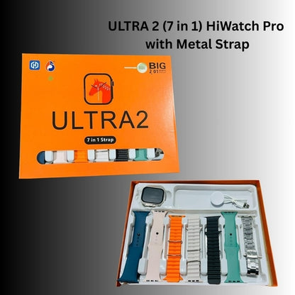 HiWatch I20 Ultra/T 20 Ultra 2/Ultra 2 7In1/X 10 Ultra 3 Max Smart Watch - 49MM + Airpods Pro