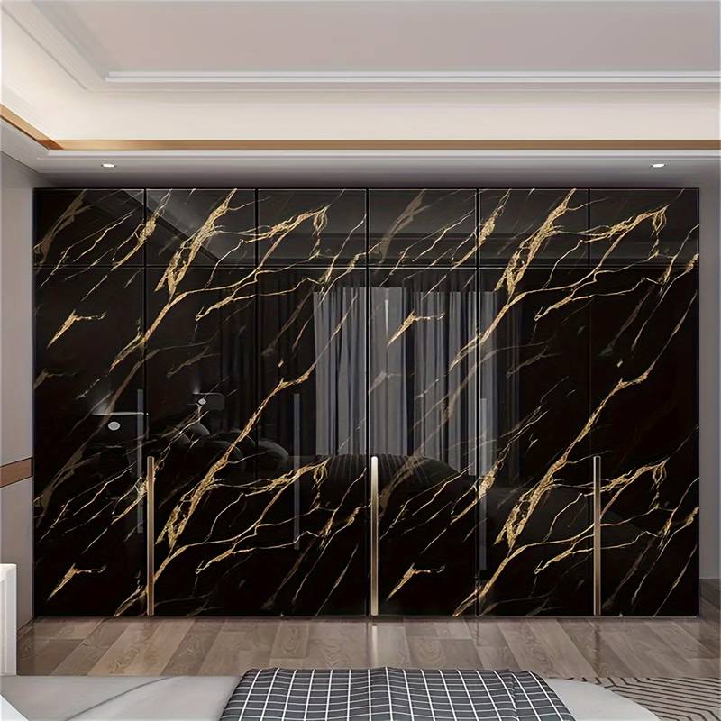 60Cm X 5M/60cm X 2M Marble Kitchen Oil-Proof Film Stove Waterproof Self-Adhesive Wallpaper