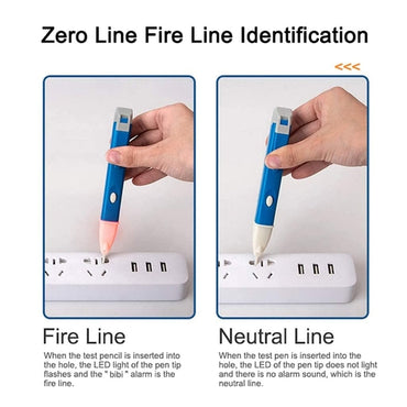 Voltage Tester Portable 1 Pieces Detector Electric Voltage Tester Voltage Detector Non-Contact