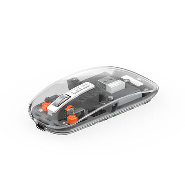 WIWU Crystal Wireless Mouse WM105 Three-mode Rechargeable Mute High Quality Wireless Mouse
