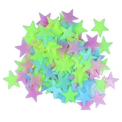 High Radium Star Stickers High Quality 3D Light Emitting Stars - 40 Pcs Radium Luminous Stars