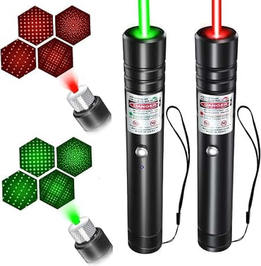 High Power Rechargeable Long Distance Military Grade Green Laser 303 Pointer Set Laser Pointer
