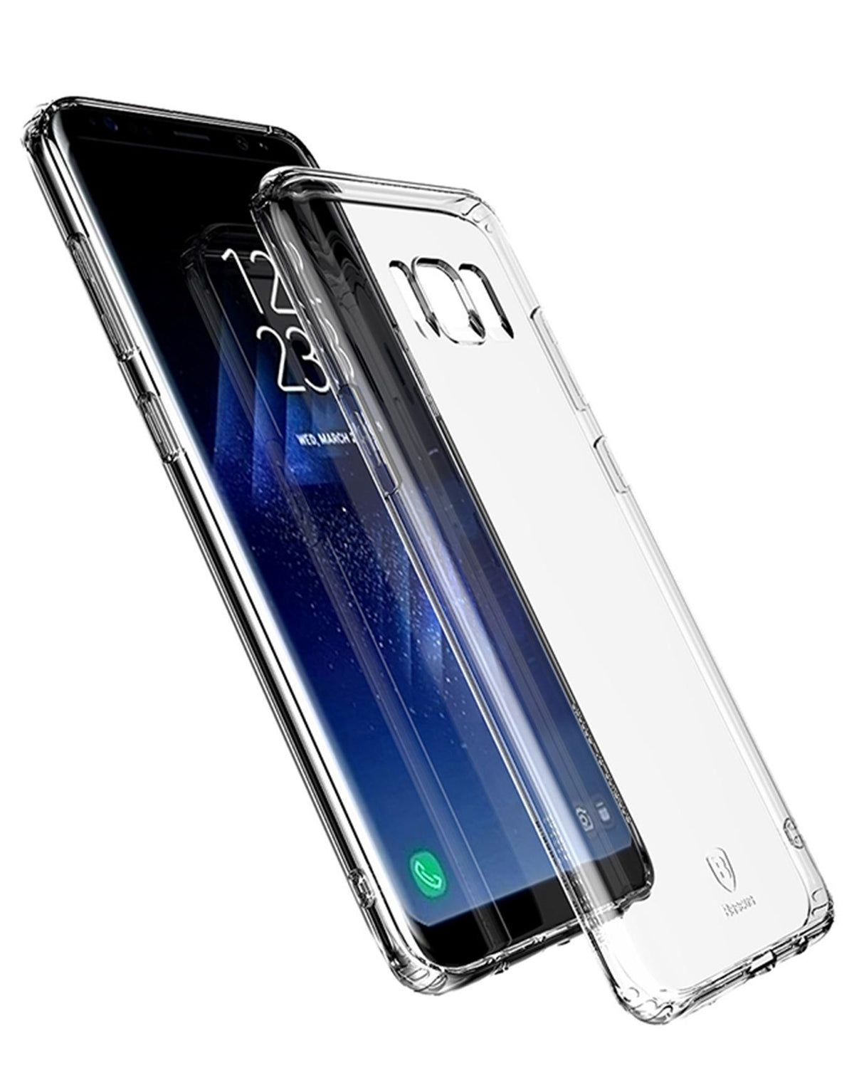 Simple Series Clear Case for Galaxy S8 Plus - Transparent