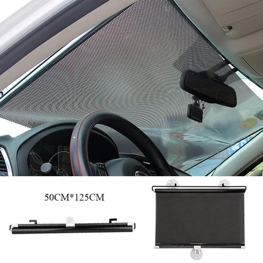 50*125Cm Car Window Sunshade Window Film Curtain Windshield Sunshade Protector