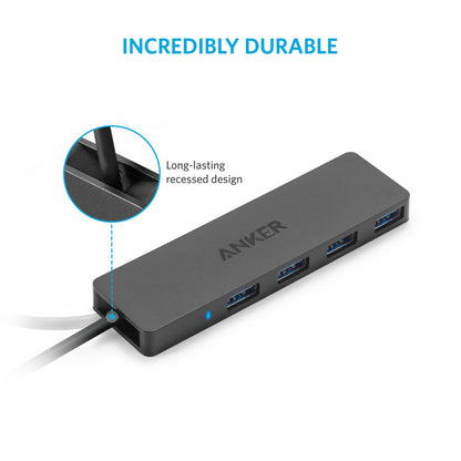 Anker 4-Port USB 3.0 Ultra Slim Data Hub