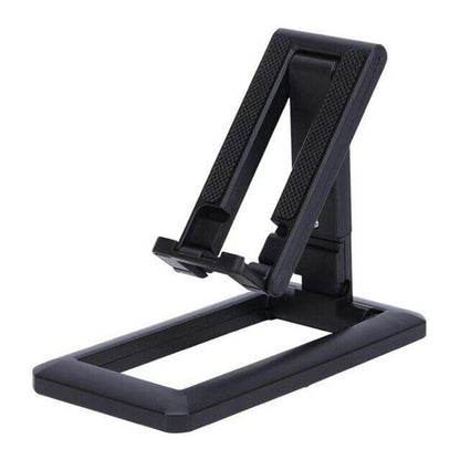 Foldable Adjustable Desktop Phone & Tablet Holder Stand â€“ Desk Stand for Office, Meetings, Zoom