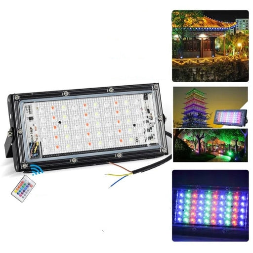 50W LED Light RGB FLOOD Light 220V