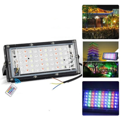 50W LED Light RGB FLOOD Light 220V