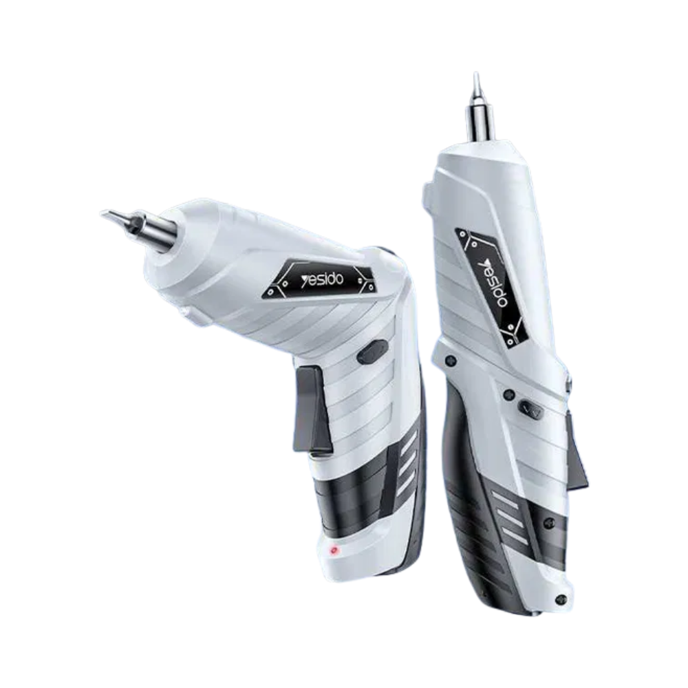 YESIDO EC34 Multifunctional Electric Screwdriver Set Rechargeable Electric Screwdriver Kit, Dual Position Handle with USB Cab