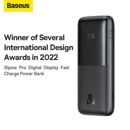 Baseus Bipow Pro Digital Display Fast Charge Power Bank 10000mAh 20W / 22.5W